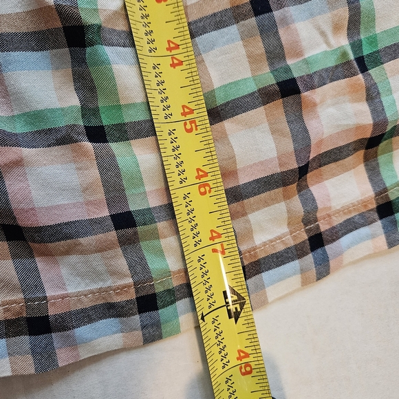 Anthropologie Maeve Cerie Plaid Smocked Maxi Dress, S - Picture 14 of 15